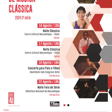 Temporada de Música Clássica 2024 - 2ª Série - DIA: 17/08/2024