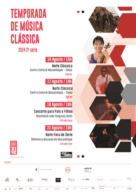 Temporada de Música Clássica 2024 - 2ª Série - DIA: 16/08/2024
