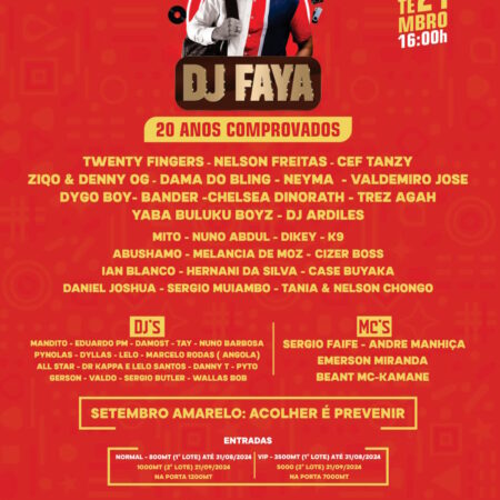 DJ Faya – 20 Anos Comprovados - VIP