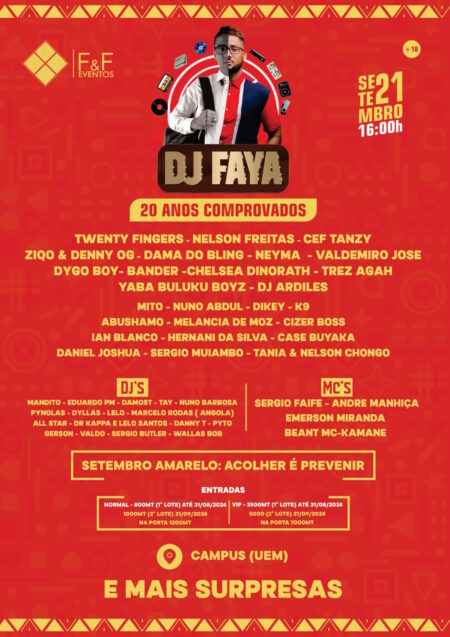 DJ Faya – 20 Anos Comprovados - Normal/Standard