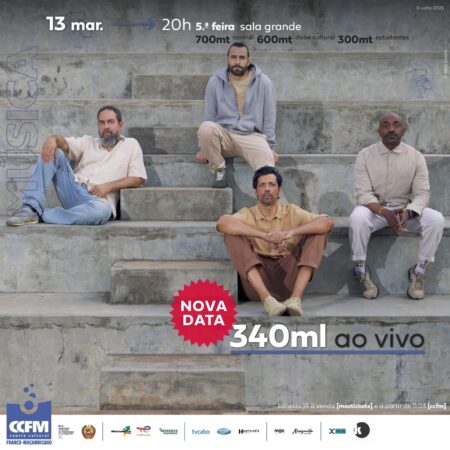 340ml ao Vivo - Clube Cultural e menores de 12 anos (Data adicional: 13/03/2025)