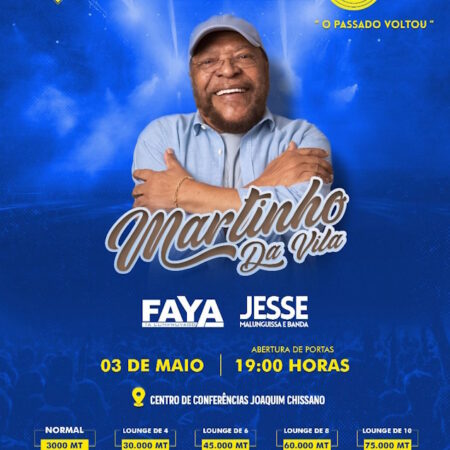 Nostalgia 8ª edição com Martinho da Vila do Brasil - LOUNGE para 10 participantes