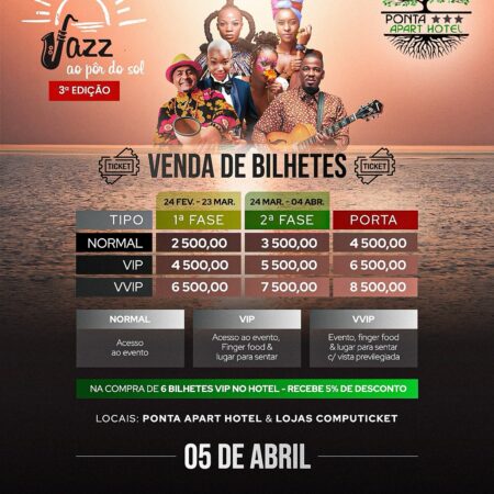 Jazz ao pôr do Sol – 3ª edição - NORMAL