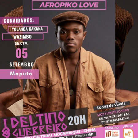 Deltino Guerreiro — Concerto de Lançamento 3.º Álbum “Afropiko Love” - VIP