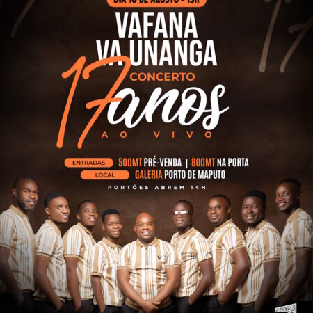 Vafana Va Unanga – 17 Anos ao Vivo