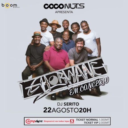 Coconuts apresenta Ghorwane em Concerto - VIP
