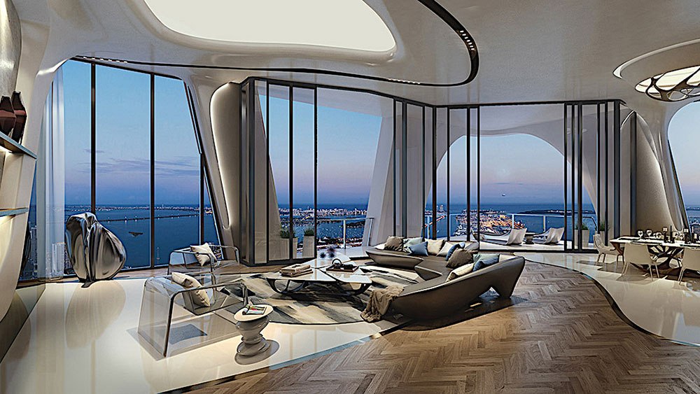 Família Beckham compra apartamento em Miami num arranha-céus desenhado por Zaha Hadid