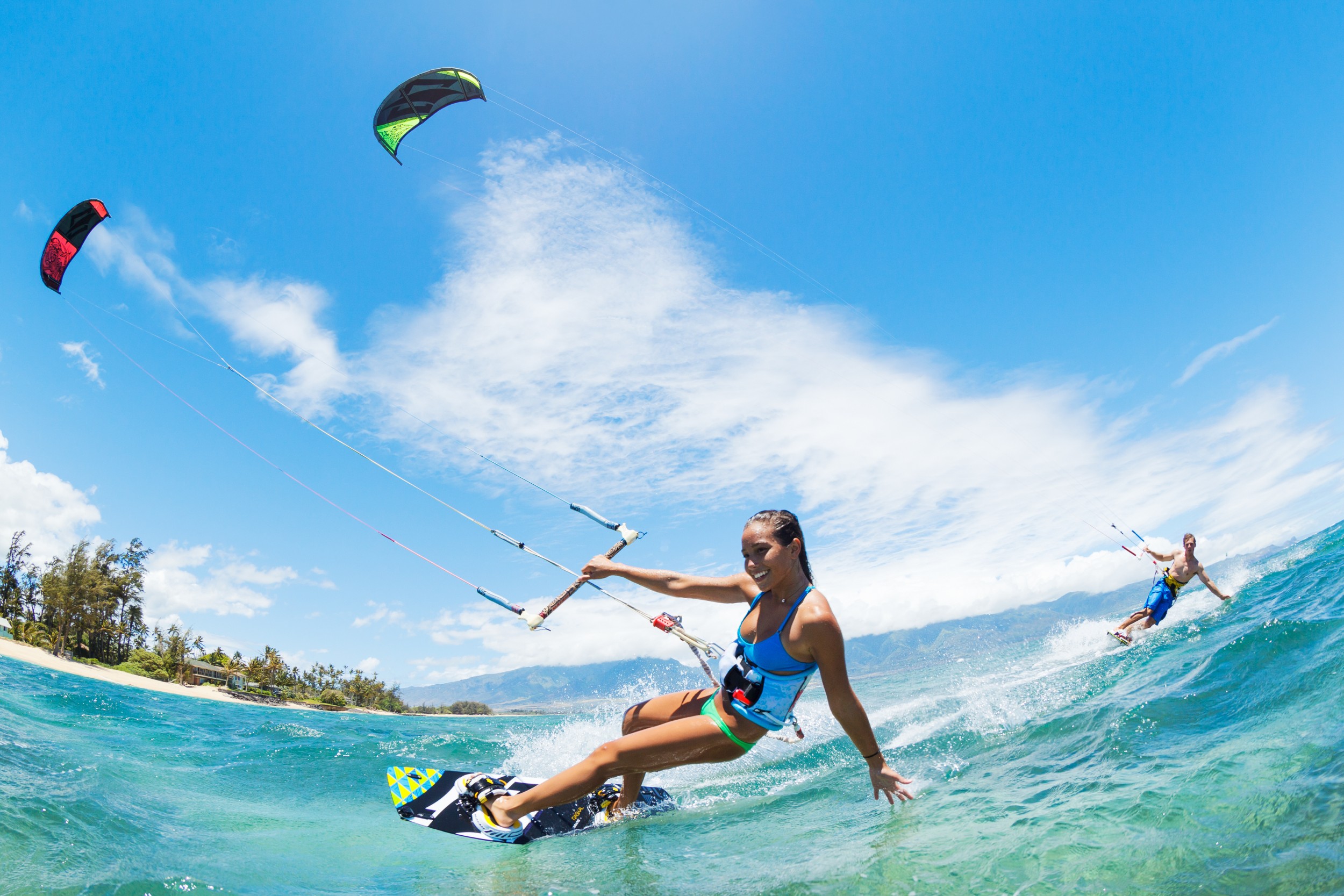 KITESURF NAS PÉROLAS DO INDICO