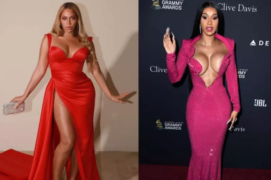 Beyoncé vs Cardi B: quem arrasou mais na festa pré-Grammy Awards?