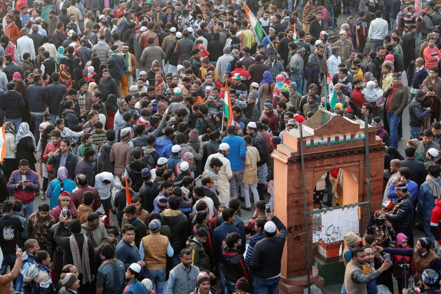 Protestos na índia faz sete mortos