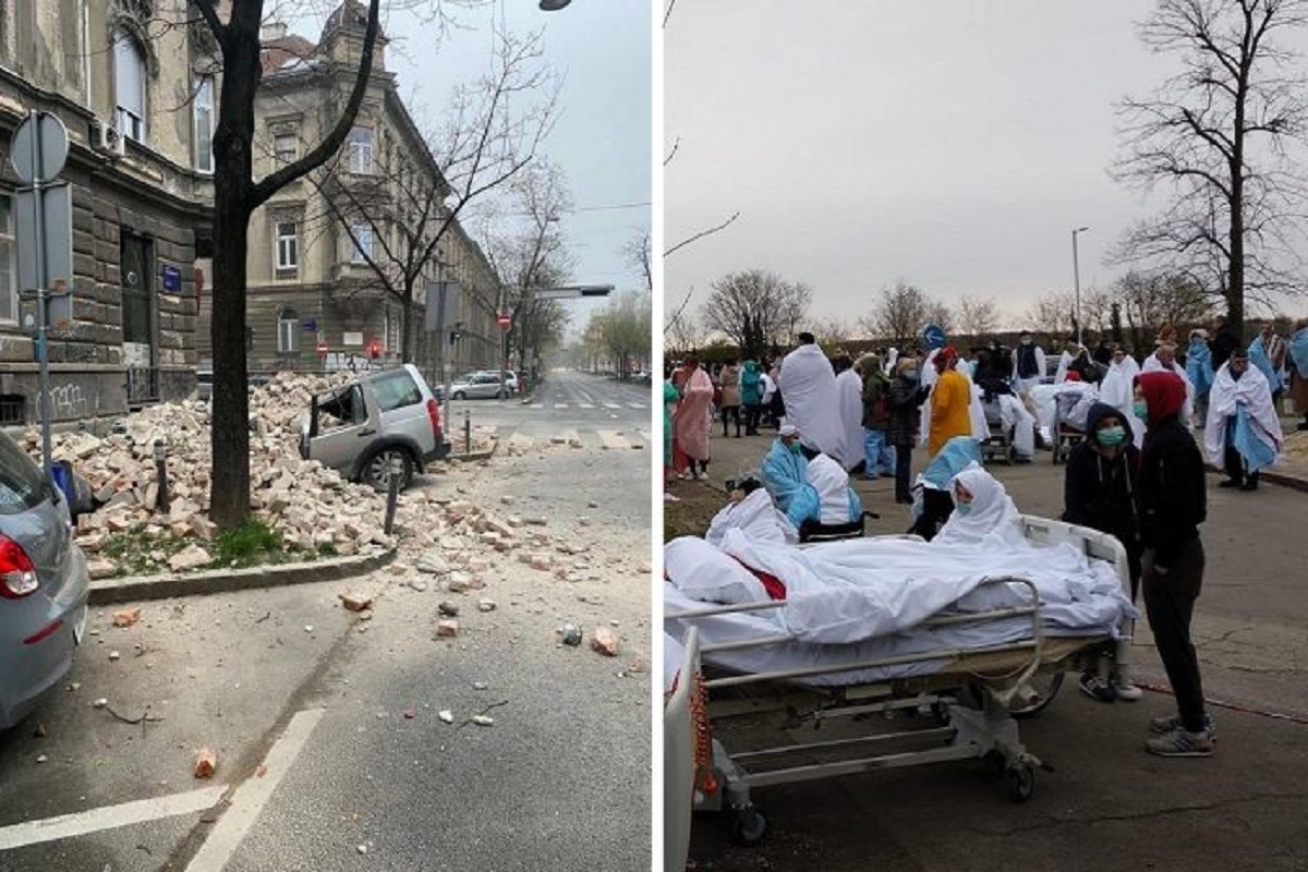Croácia: terremoto de magnitude 5,3 destrói a capital