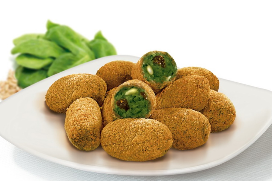 Croquetes de espinafres