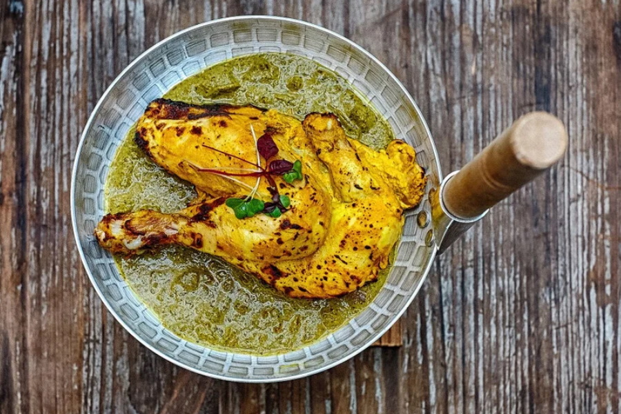 Frango Tandoori de Carambola