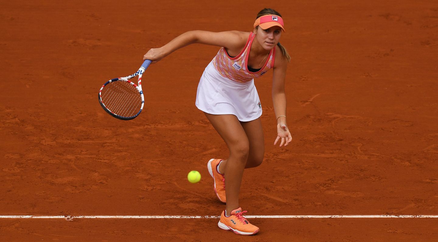 Sofia Kenin está nos quartos de final do torneio de Roland Garros