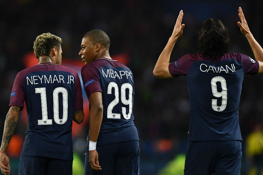 Mbappé escala selecção histórica do PSG sem Cavani e Neymar