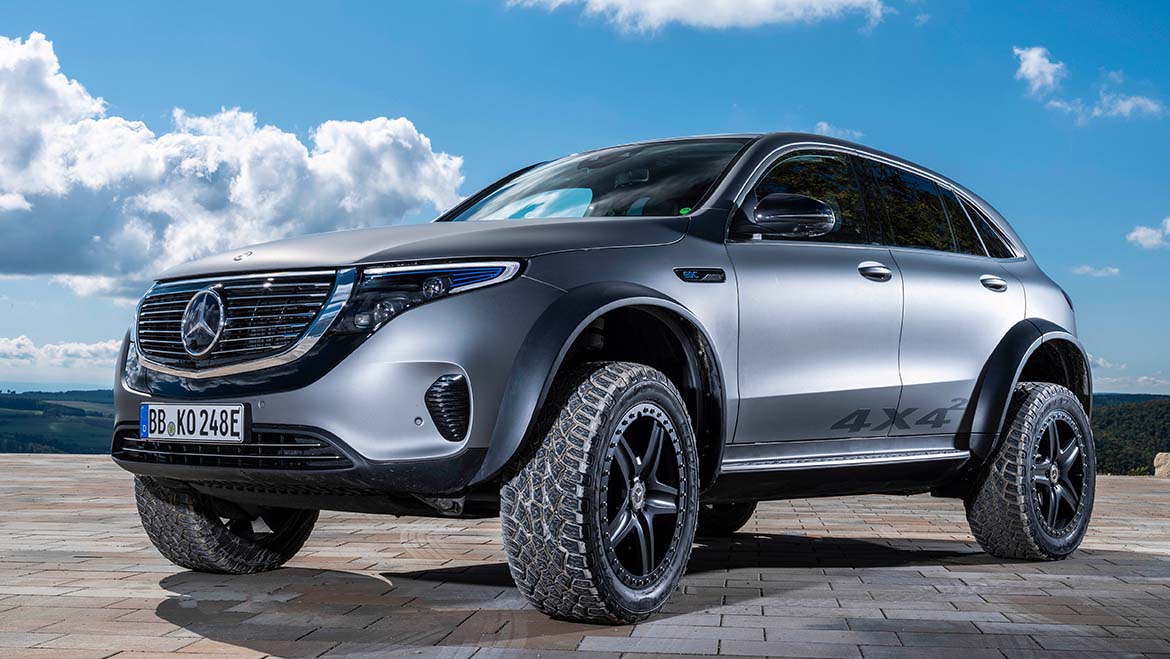 Mercedes-Benz EQC 4×4² para os mais aventureiros