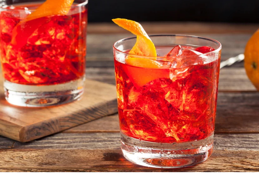 Negroni clássico- Uma bebida refrescante