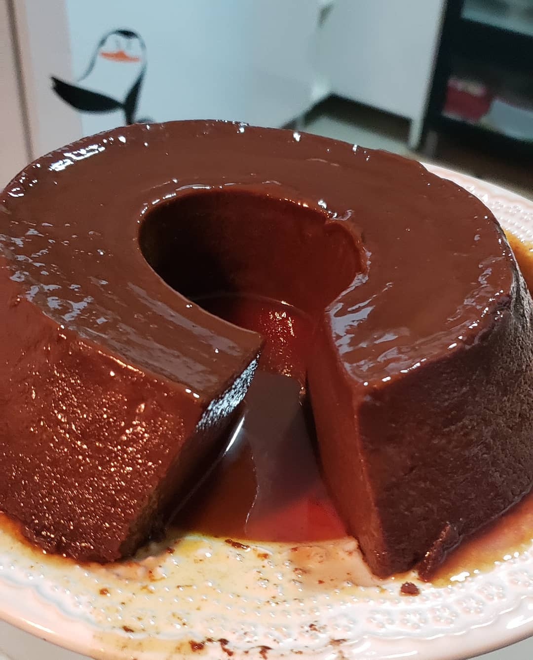 Pudim de ganache