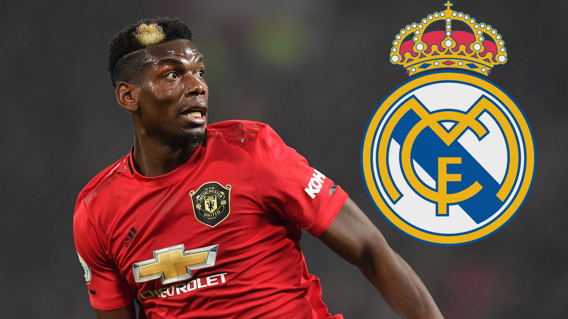 Pogba admitiu que seria um sonho jogar no Real Madrid