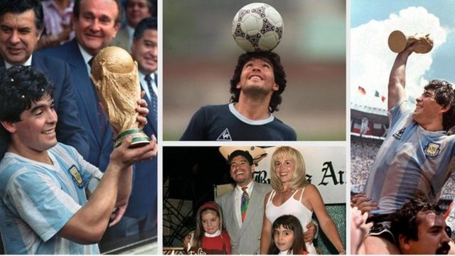 A extraordinária vida do jogador argentino em imagens: Diego Maradona