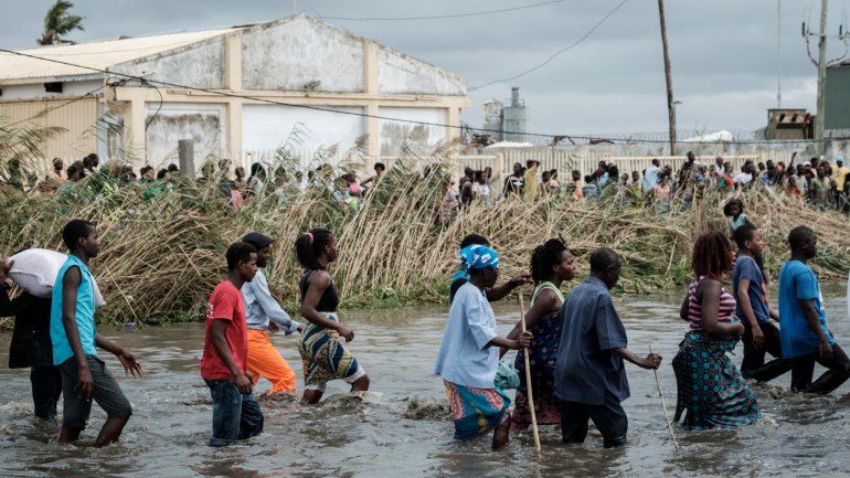 “Coincidência fatal” de época ciclónica e crise humanitária em Moçambique