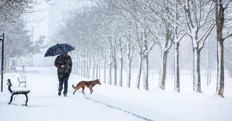 Espanha com temperaturas mínimas extremas de até 16 graus abaixo de zero