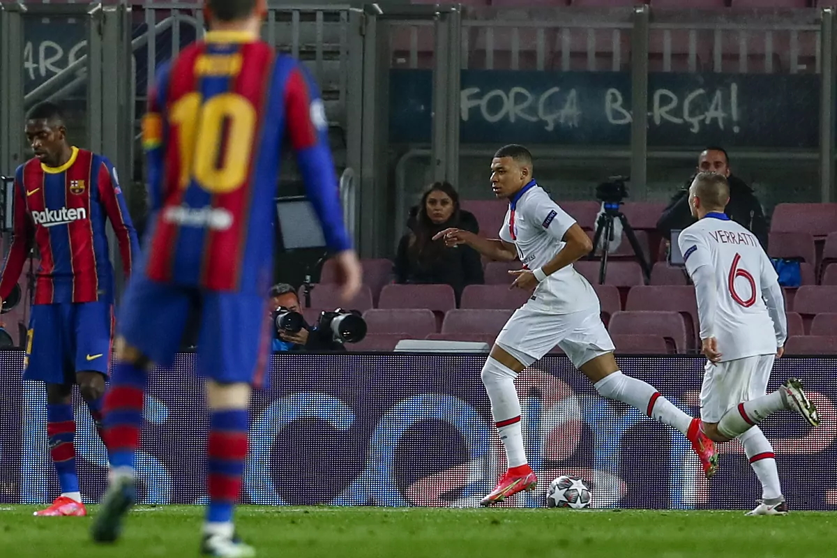 Mbappé hat trick – PSG humilhou o barcelona!