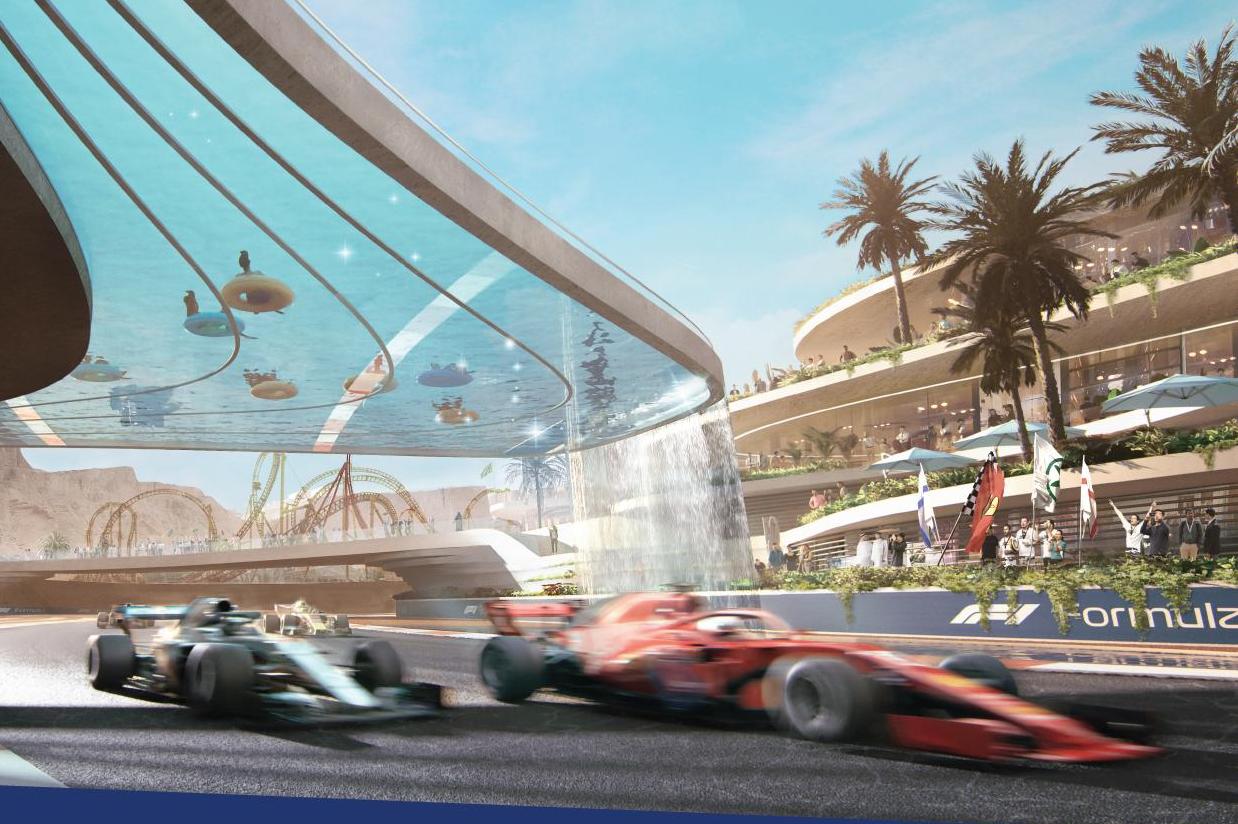 F1: Arábia Saudita revela traçado do circuito de Jeddah, a pista de rua mais rápida de 2021