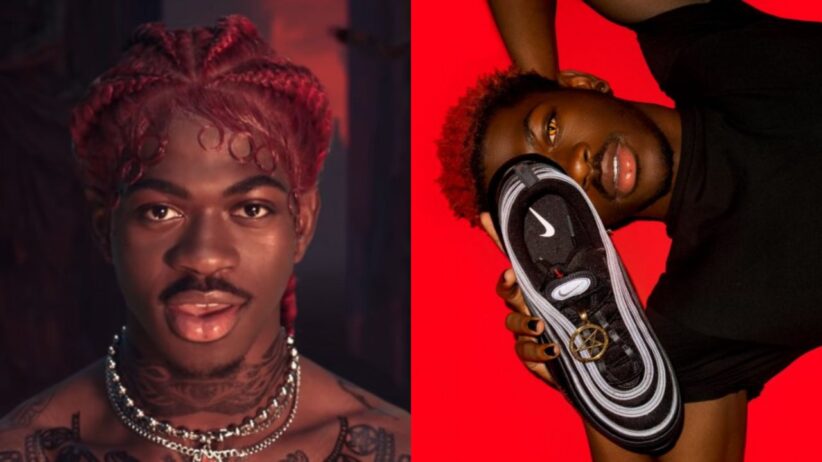 Nike: Lil Nas X processado por causa de “ténis do diabo” salpicados com ...