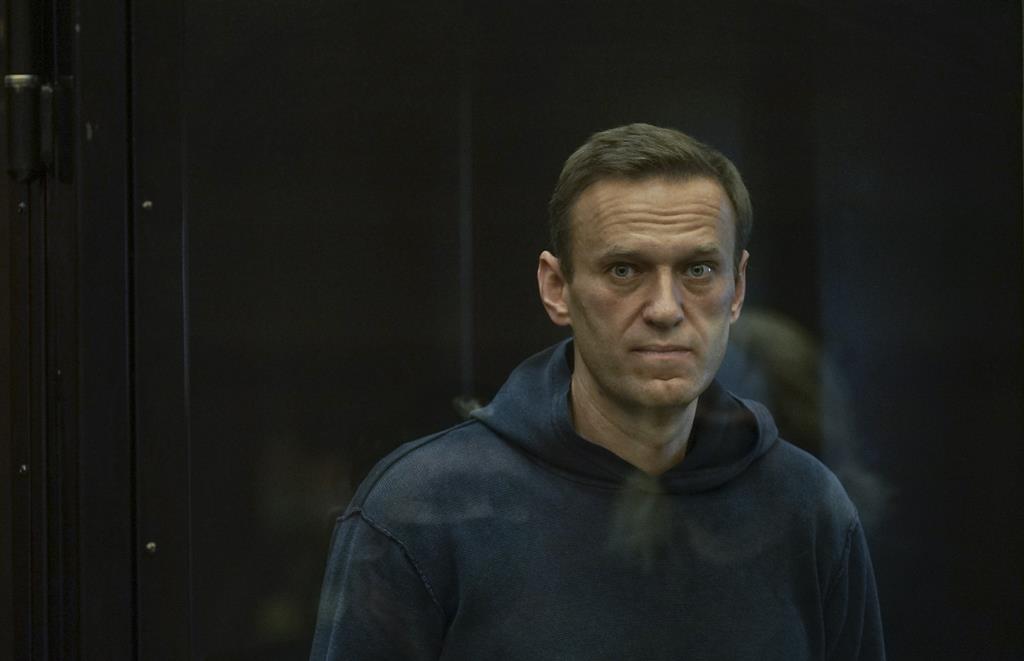 Alexei Navalny chegou a um estabelecimento dos serviços penitenciários russos