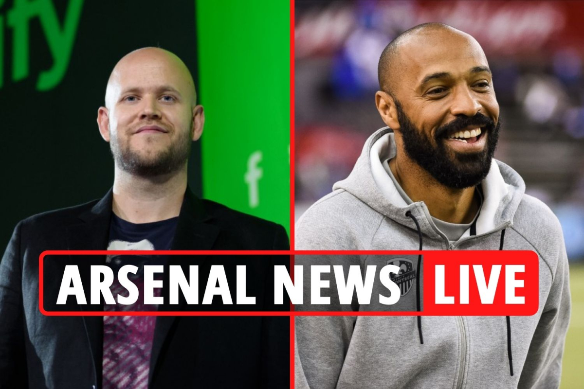 Bergkamp, Henry e Vieira associam-se ao dono do Spotify para aquisição do Arsenal