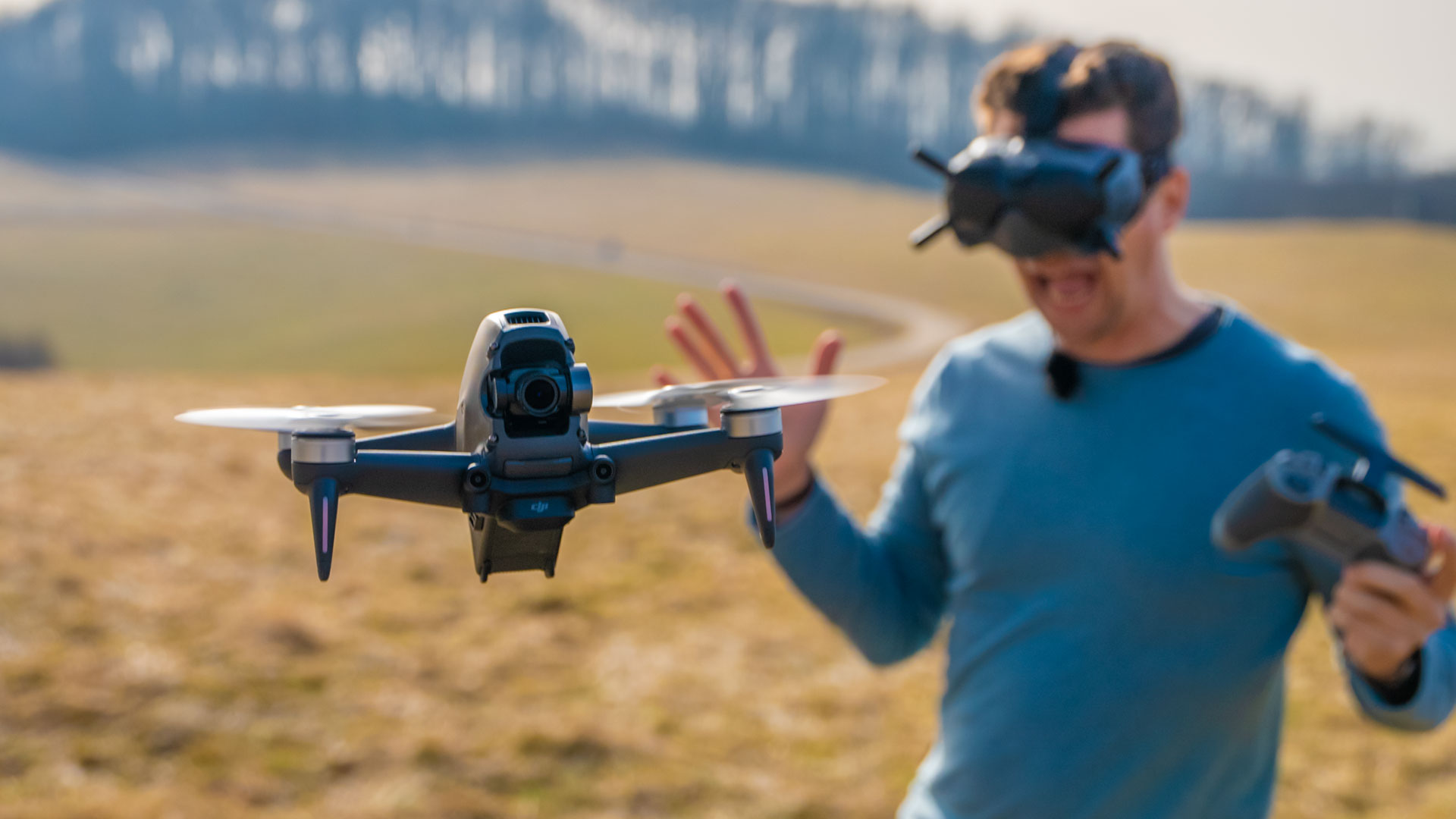 DJI FPV, o drone que pode ser controlado com os olhos e que atinge os 140 km/h