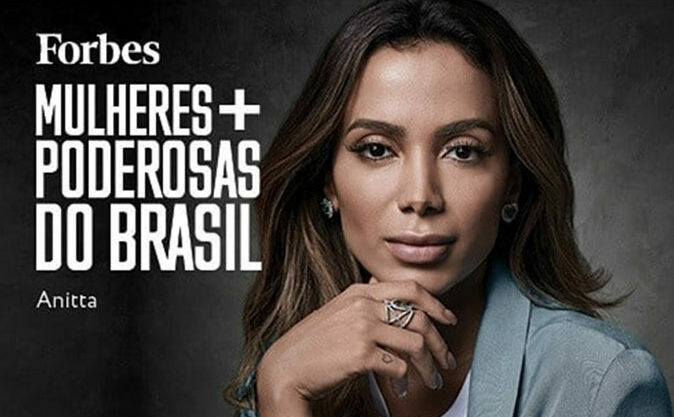 Famosos: Forbes revela valor da fortuna de Anitta