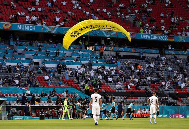 Euro2020: França vence a Alemanha em Munique com protesto da… Greenpeace