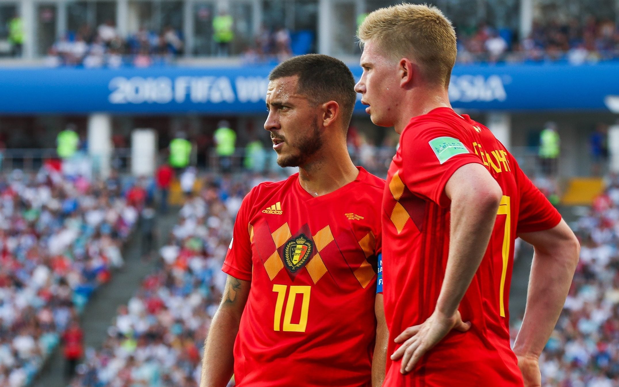 Euro2020: Eden Hazard e De Bruyne não devem defrontar a Itália