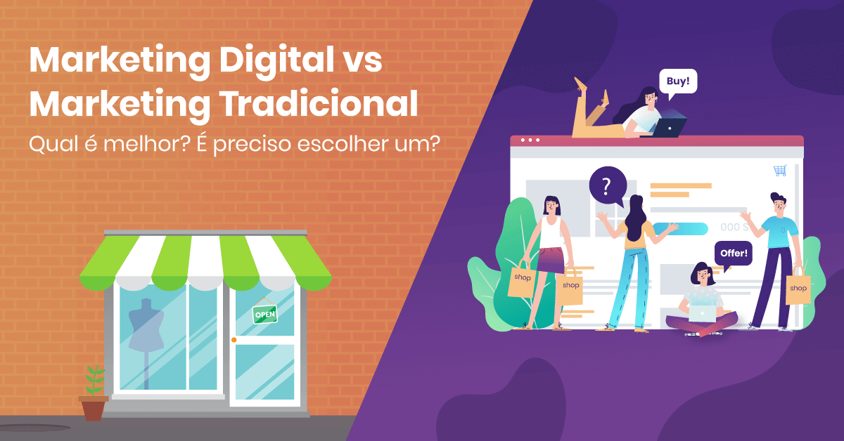 Análise De Marketing Com Lídia Coroa:  Marketing digital vs Marketing tradicional