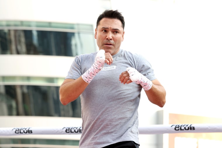 Boxe: Oscar de la Hoya oferece a Mayweather 100 milhões de dólares para o combater