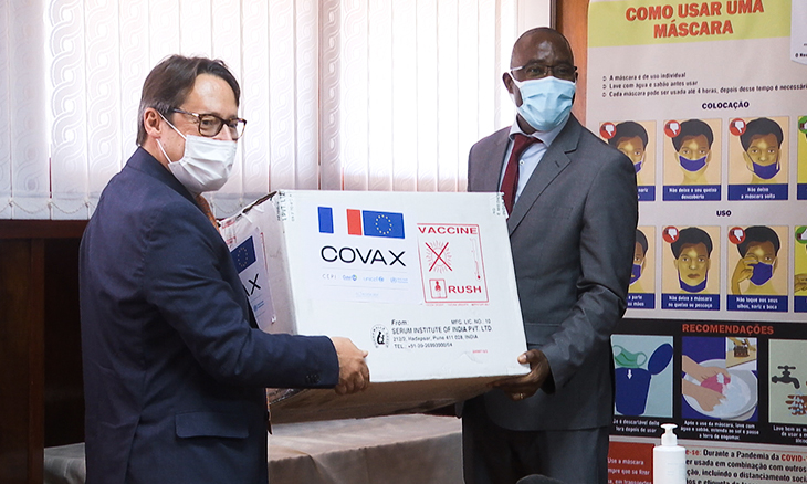 Moçambique: França doa mais de 500 mil vacinas contra  Covid-19