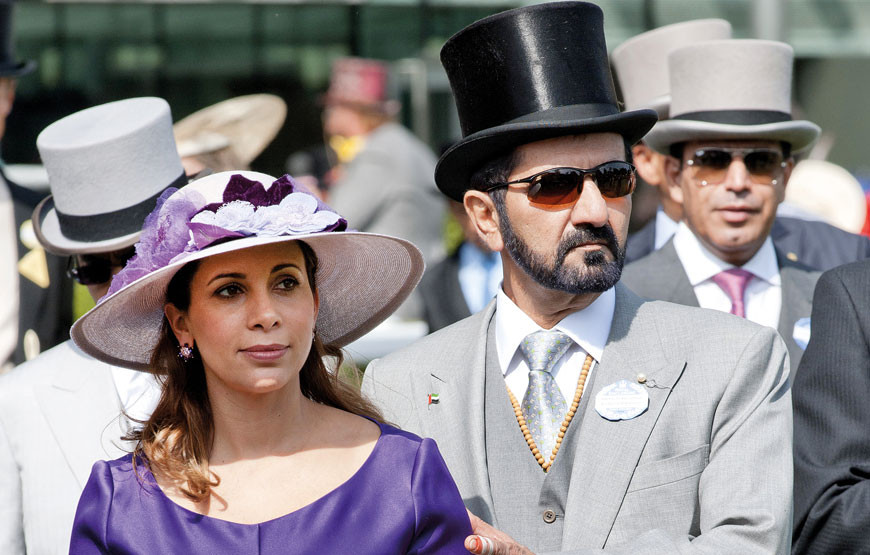 Celebridades: Divórcio milionário do Emir do Dubai e de Haya da Jordânia bate recorde