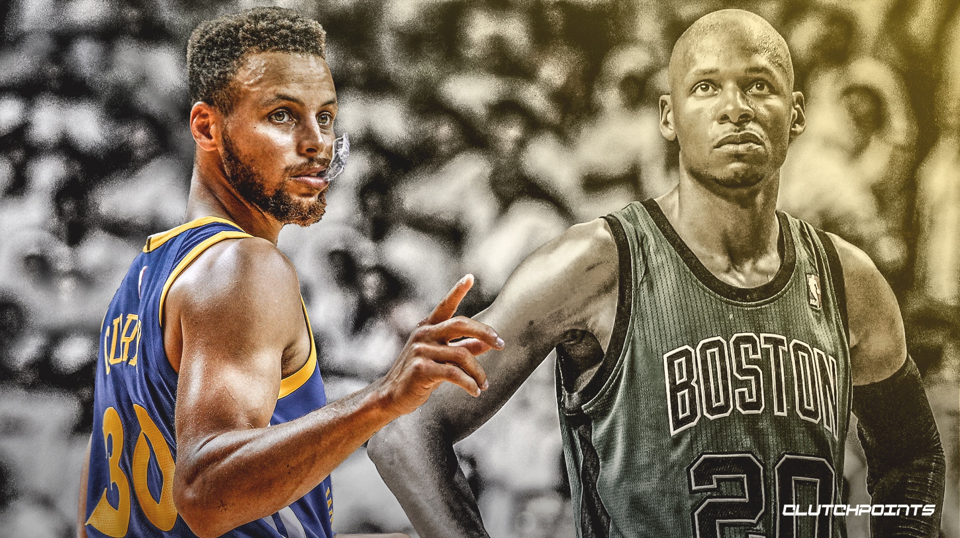 NBA: Stephen Curry a dois três pontos do recorde de Ray Allen