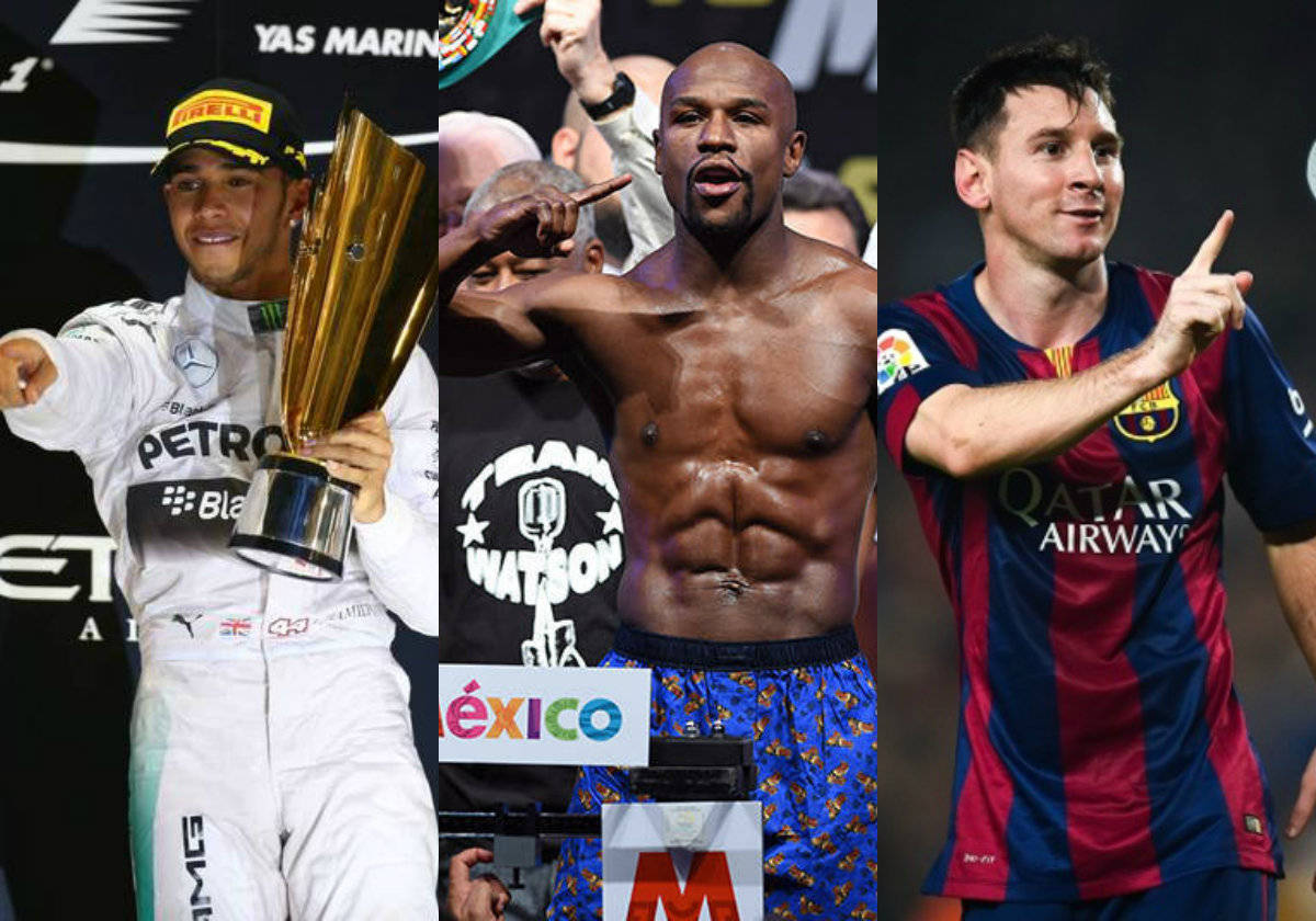 Desporto: Lewis Hamilton 8º, Messi 2º: os 10 atletas mais bem pagos em 2021