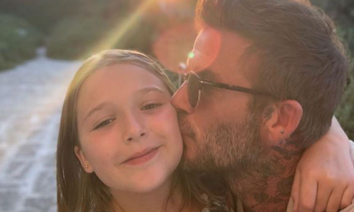Celebridades: David Beckham, esta foto com a sua filha Harper divide as pessoas