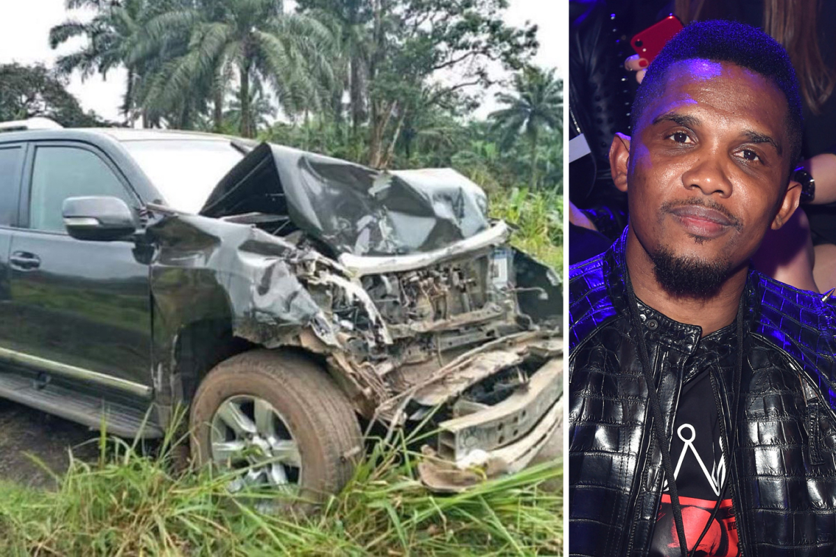 Celebridades: Samuel Eto’o, duas pessoas foram mortas no carro do presidente da Federação Camaronesa de Futebol