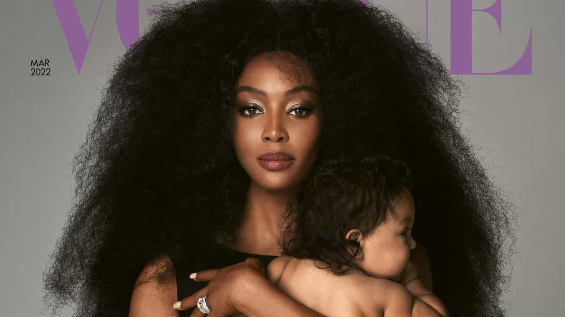 Celebridades: Naomi Campbell, mãe aos 51 anos