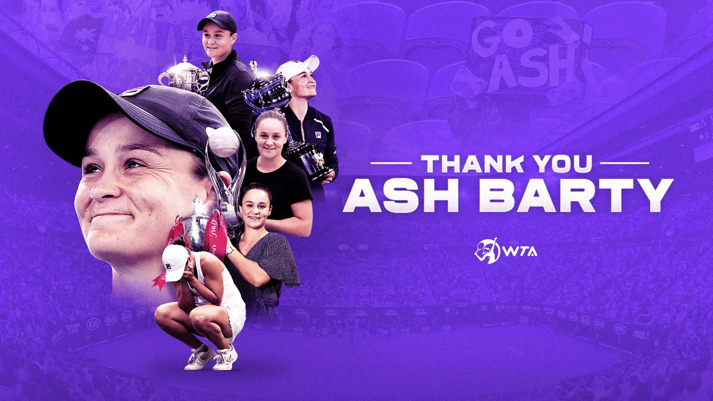 Ténis:  Ashleigh Barty anuncia a sua reforma com apenas 25 anos de idade!