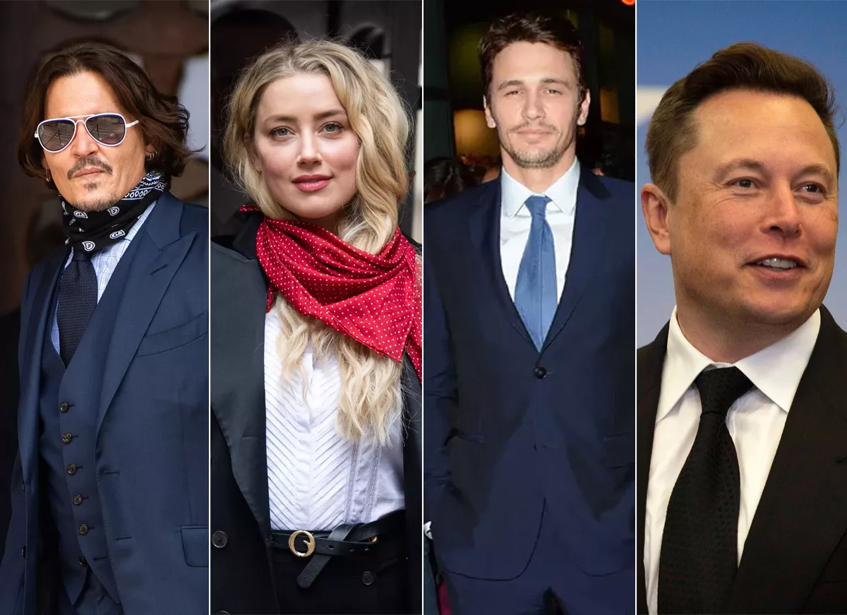 Celebridades: Elon Musk e James Franco para testemunhar no julgamento de Amber Heard e Johnny Depp