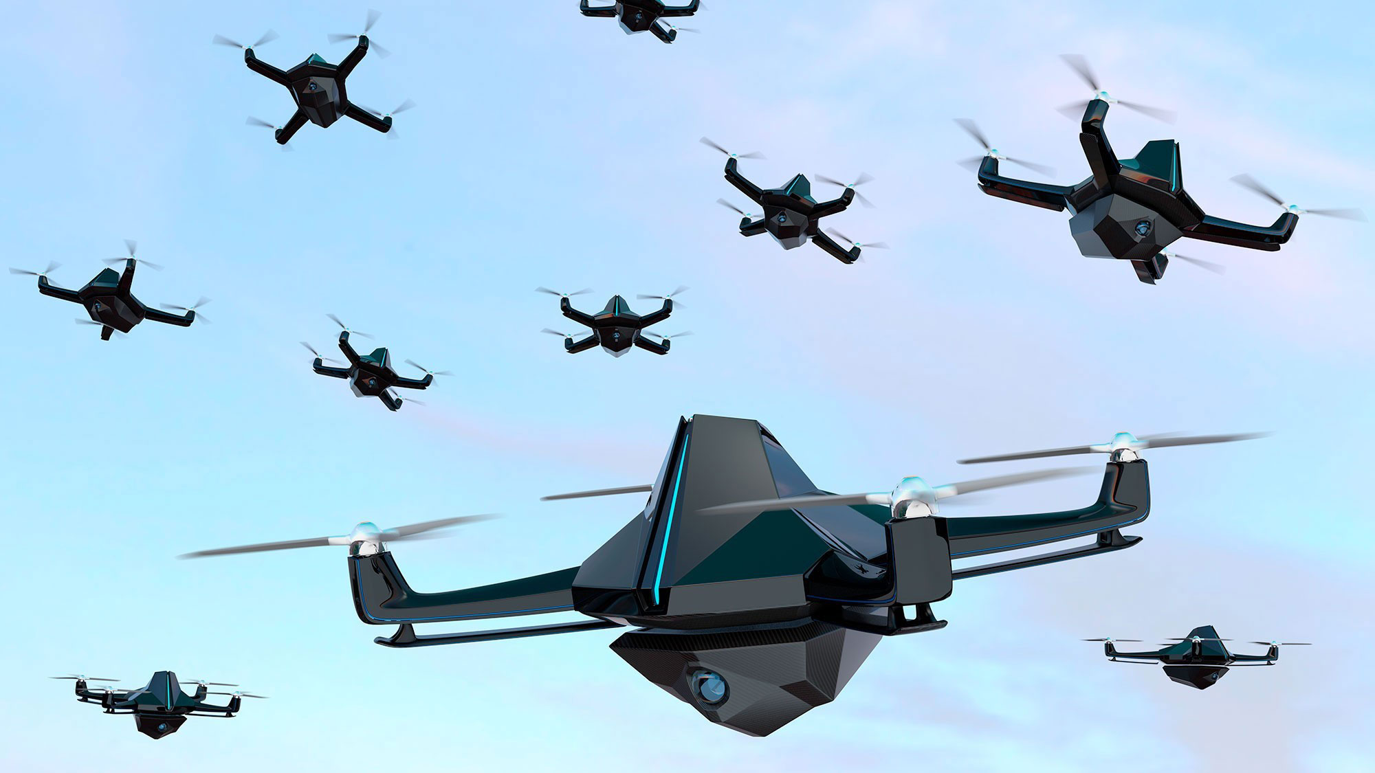 Tech: A nova tecnologia militar permite a uma pessoa controlar 130 drones