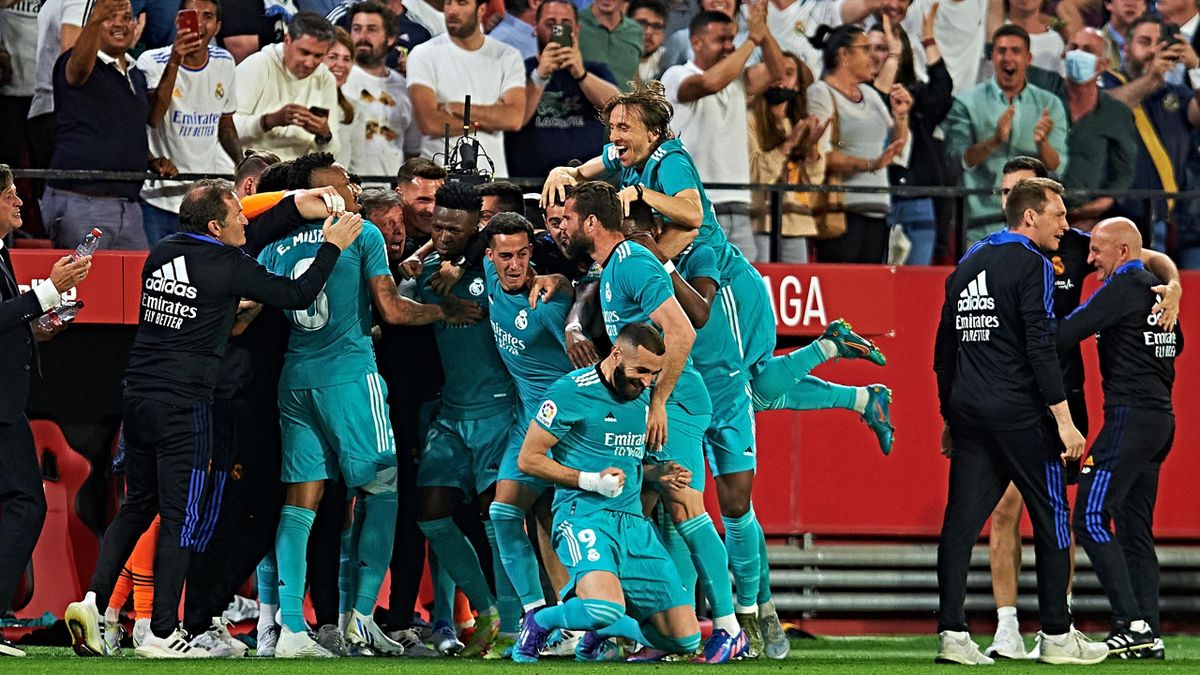 La Liga: Real ‘vira’ em Sevilha com golo de Benzema e distancia-se ainda mais na frente