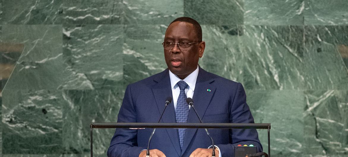 Mundo/ONU: Macky Sall apela à ajuda contra o terrorismo em África