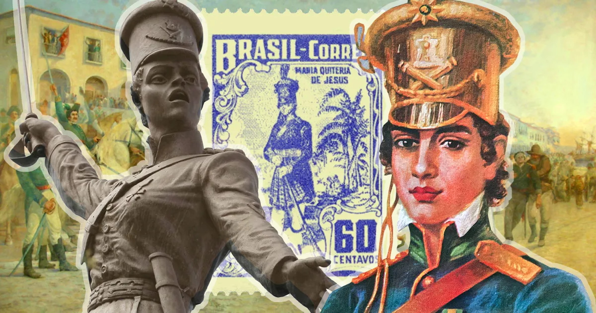 Cultura/Brasil: Maria Quitéria, heroína da independência brasileira